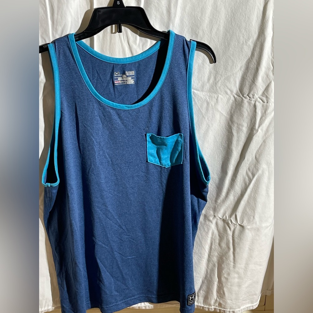 Under Armour Blue and Teal Tank Top